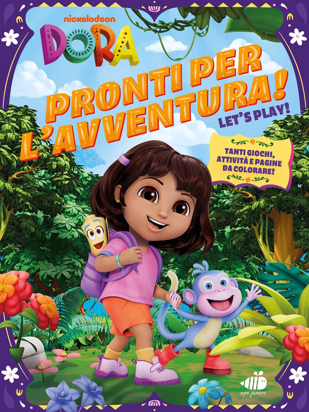 Pronti per l'avventura. Dora l'esploratrice. Ediz. a colori book