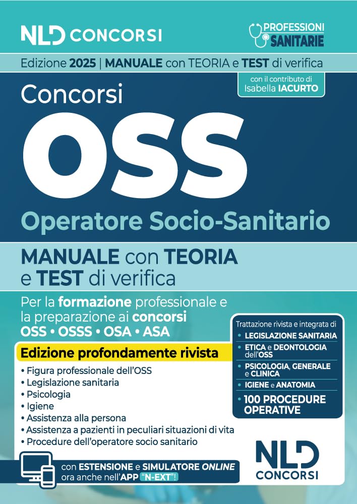 Concorso OSS. Manuale per la preparazione ai concorsi e ai corsi di preparazione, con teoria e test e approfondimenti. Con espansione online book