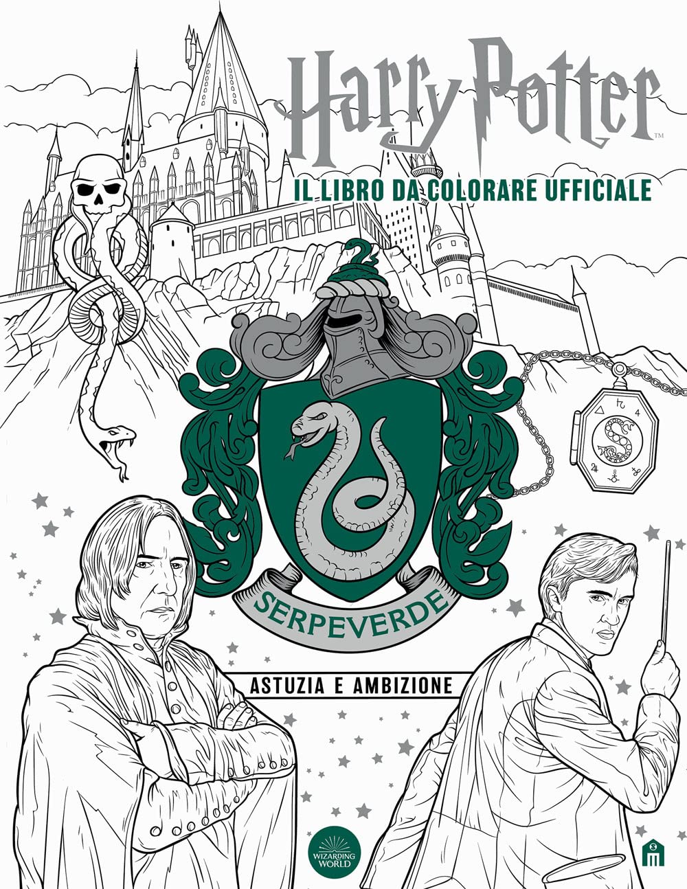 Harry Potter. Serpeverde: astuzia e ambizione. Il libro da colorare ufficiale book