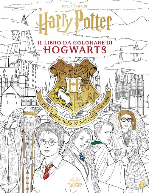 Harry Potter. Il libro da colorare di Hogwarts book