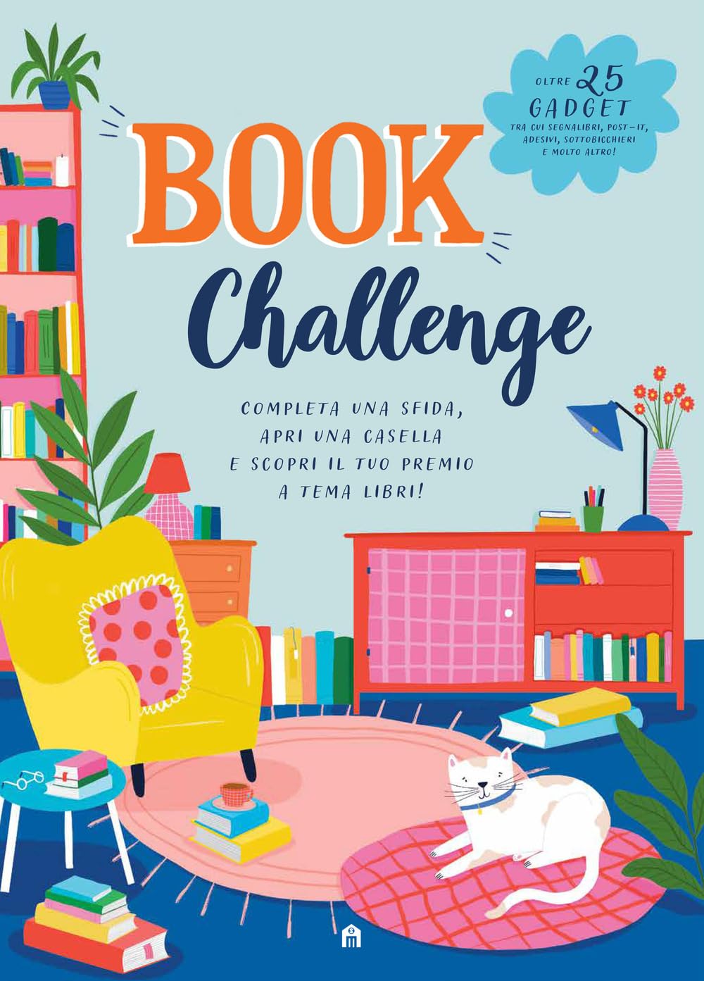 Book challenge. Completa una sfida, apri una casella e scopri il tuo premio a tema libri! Non-fiction