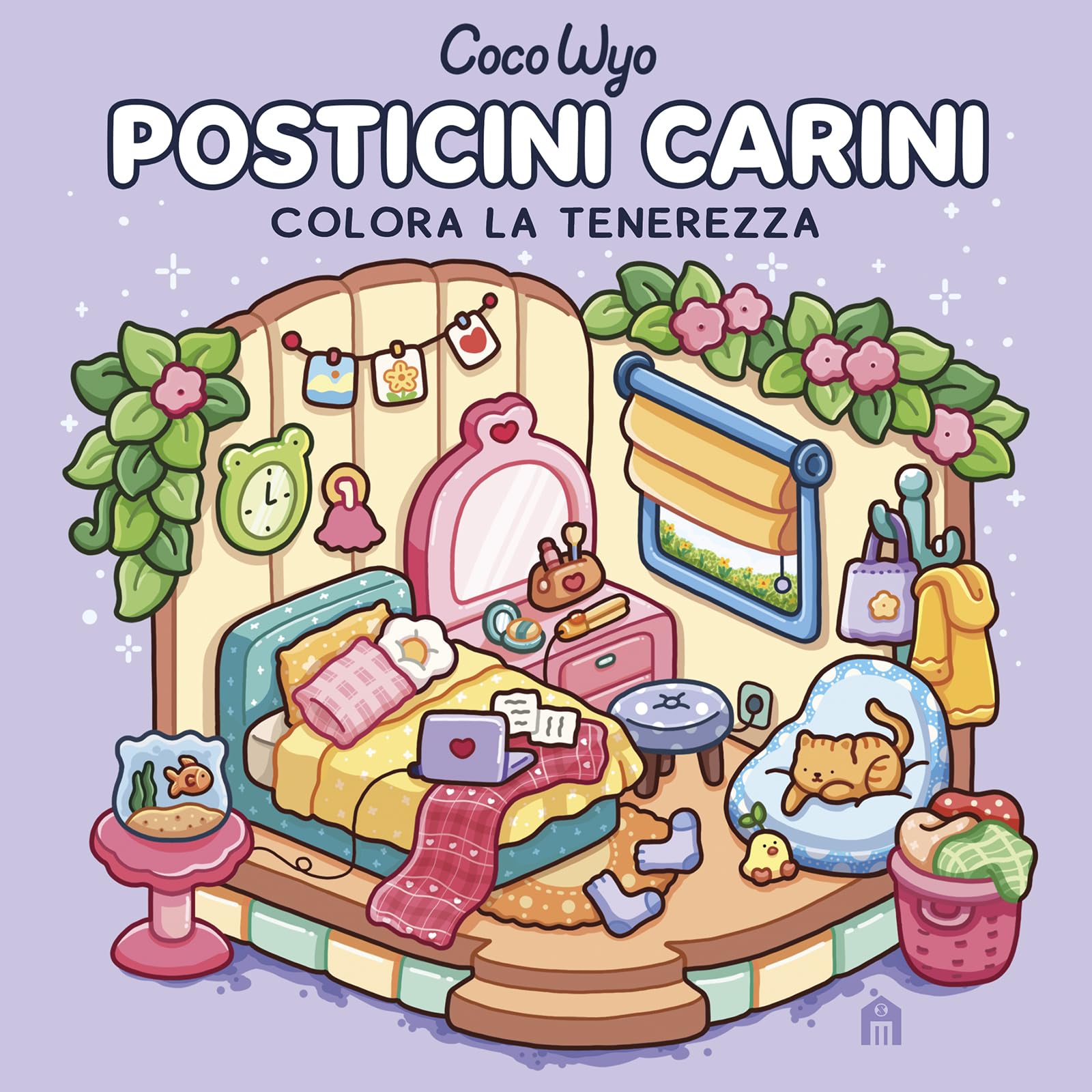 Posticini carini. Libro da colorare per tutte le età (Gli originali Coco Wyo) (Libri activity) Film, Art & Culture