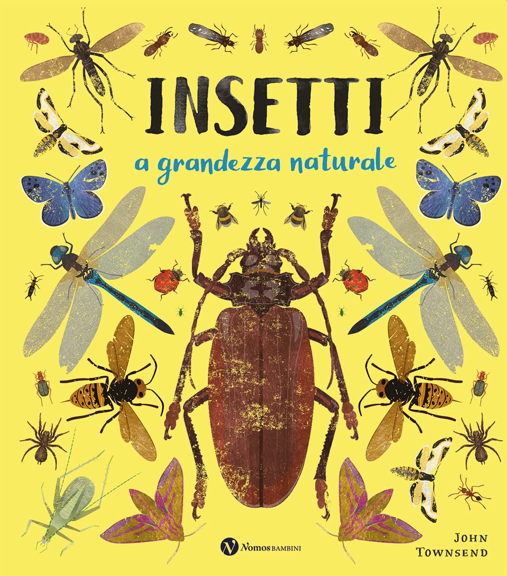 Insetti. A grandezza naturale. Ediz. a colori book