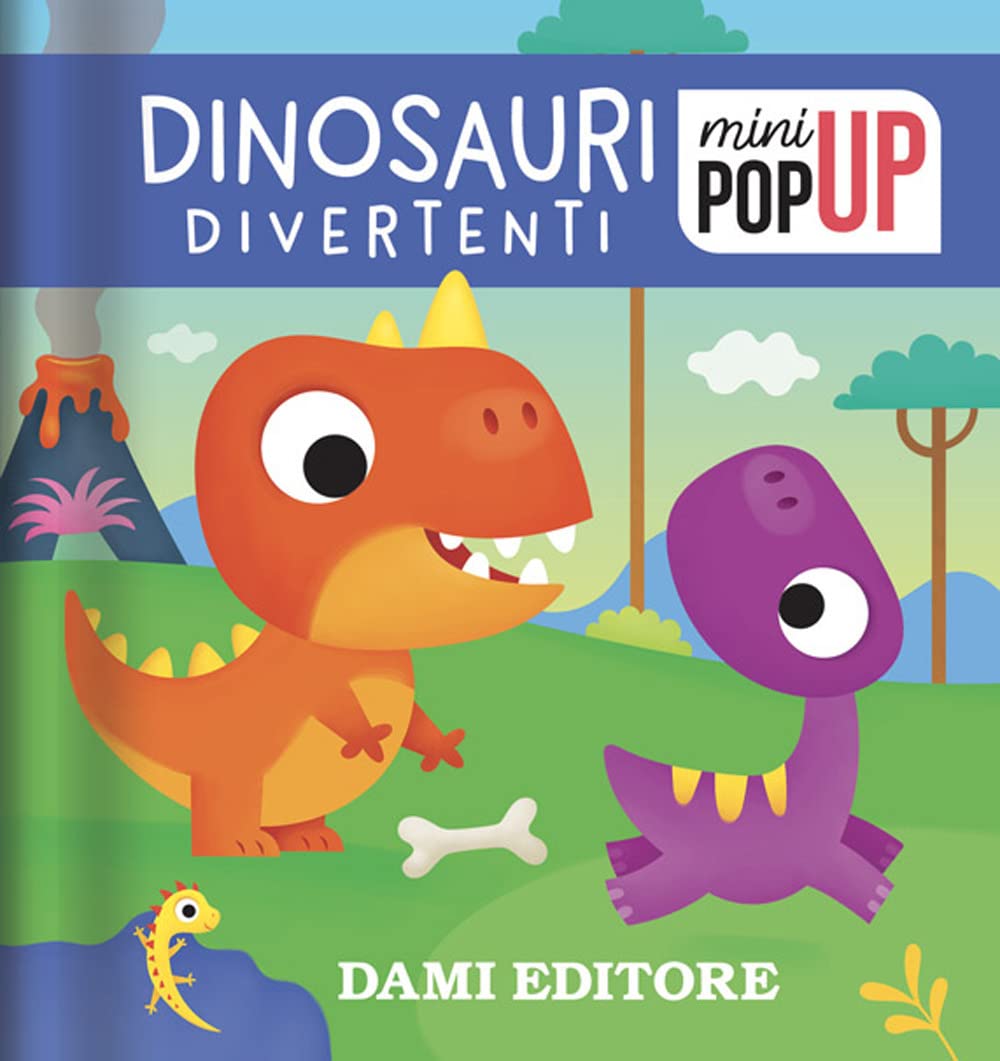 Dinosauri divertenti. Mini pop-up. Ediz. a colori book