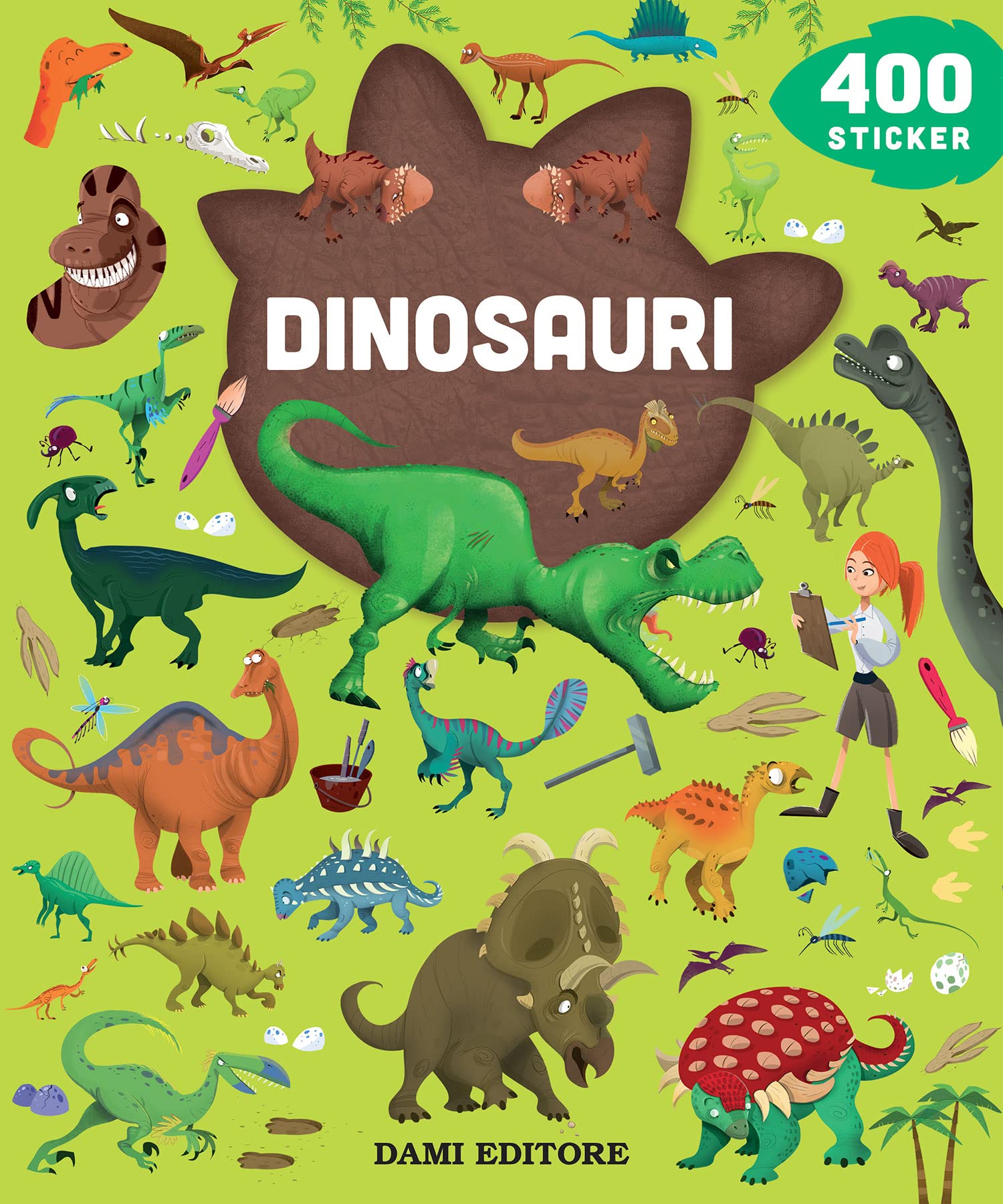 Dinosauri. 400 stickers. Ediz. a colori Tiptoi & Games