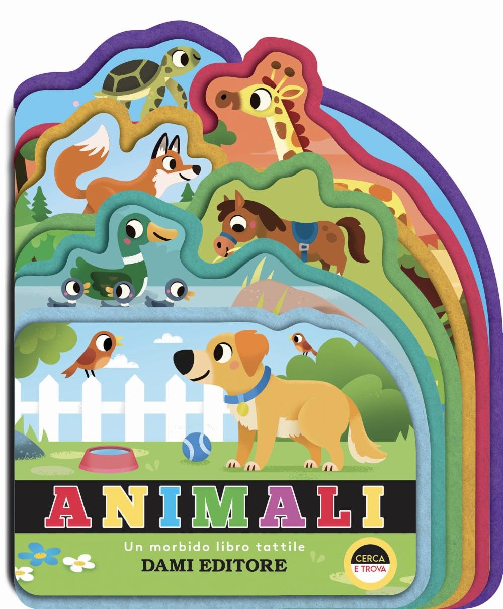 Animali. Un morbido libro tattile. Ediz. a colori book