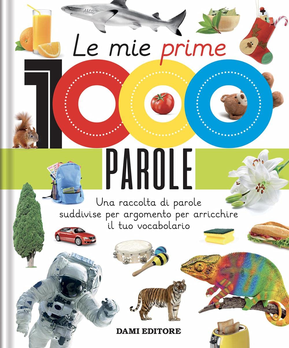 Le mie prime 1000 parole. Una raccolta di parole per suddivise per argomento per arricchire il tuo vocabolario. Ediz. a colori book