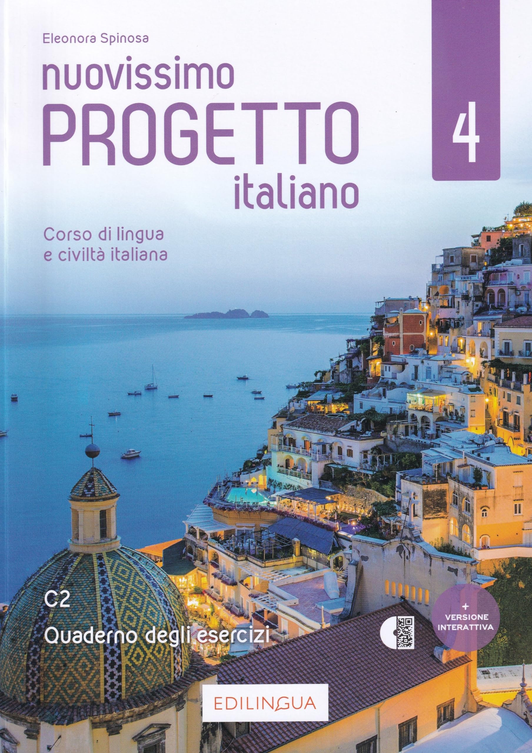 Nuovissimo Progetto italiano 4 + IDEE online code: Quaderno degli esercizi. C2 Foreign Languages ​​& Dictionaries