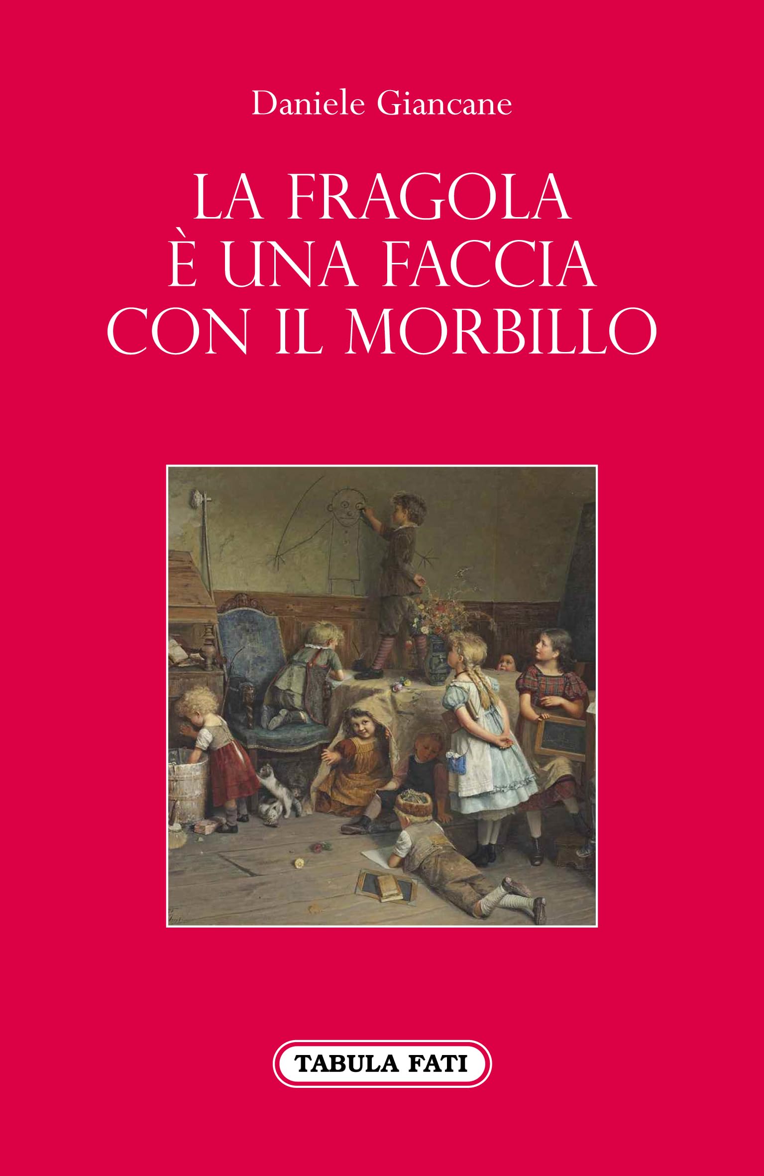 La fragola è una faccia con il morbillo book