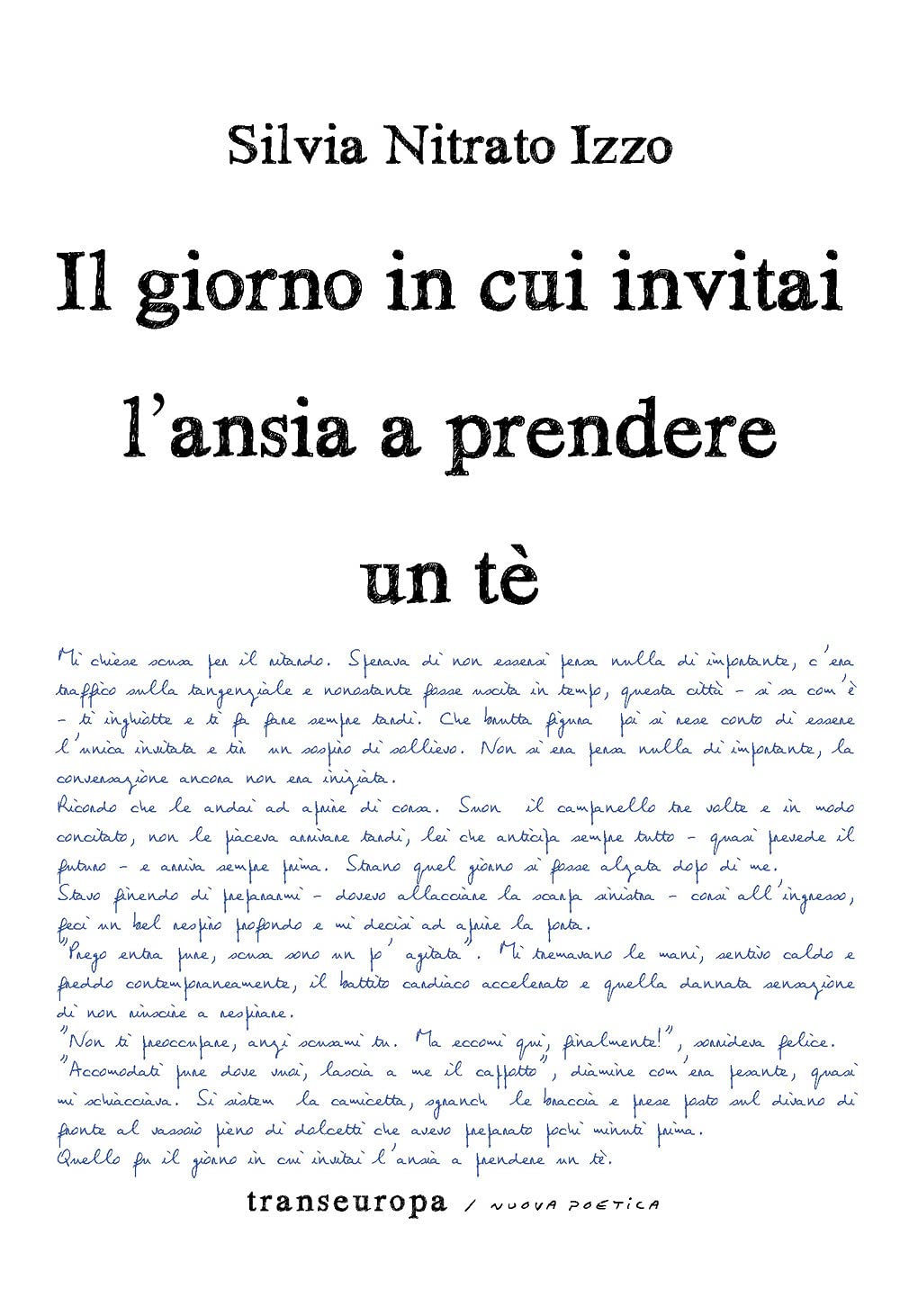 Il giorno in cui invitai l’ansia a prendere un tè book