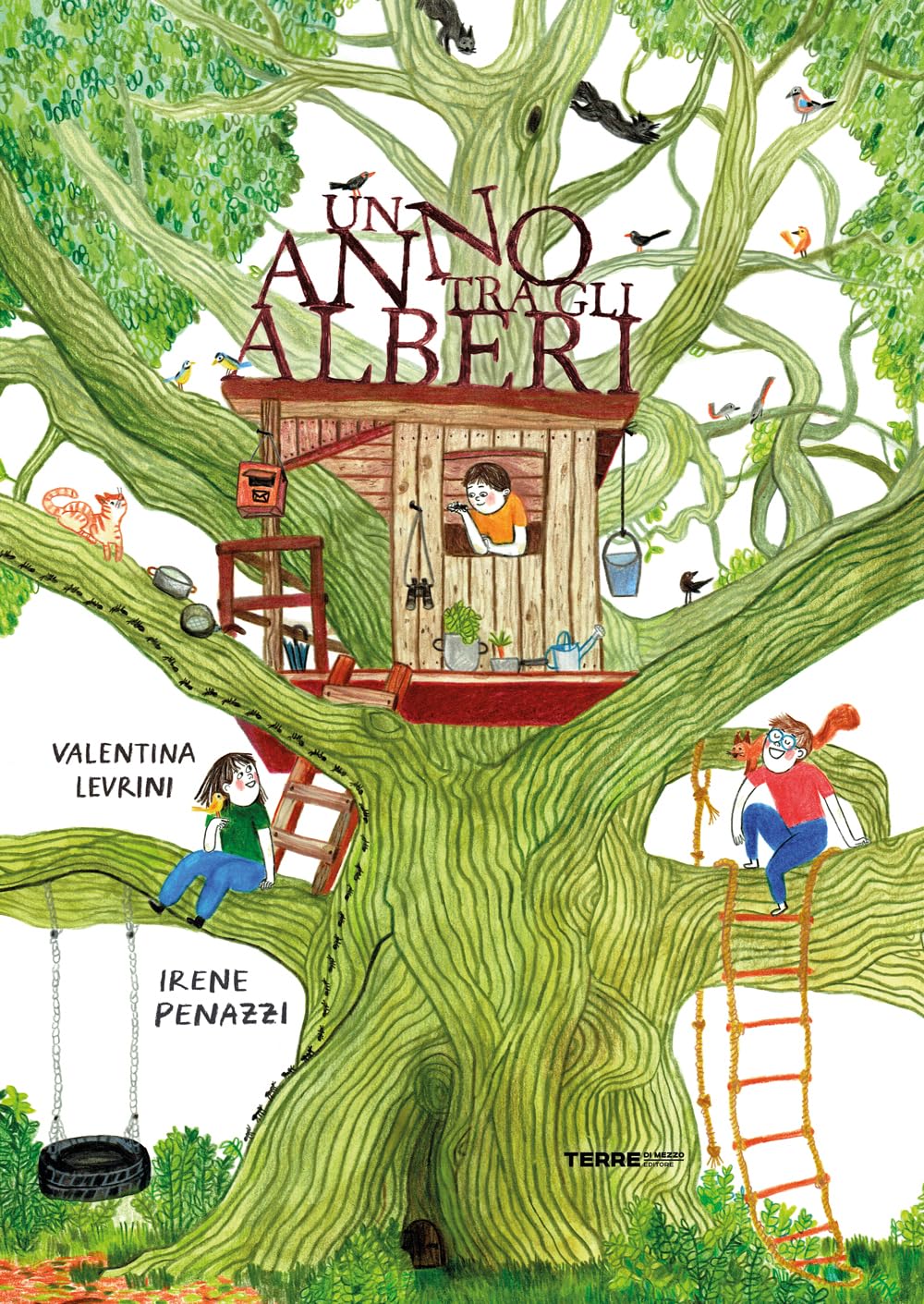 Un anno tra gli alberi. Ediz. a colori book