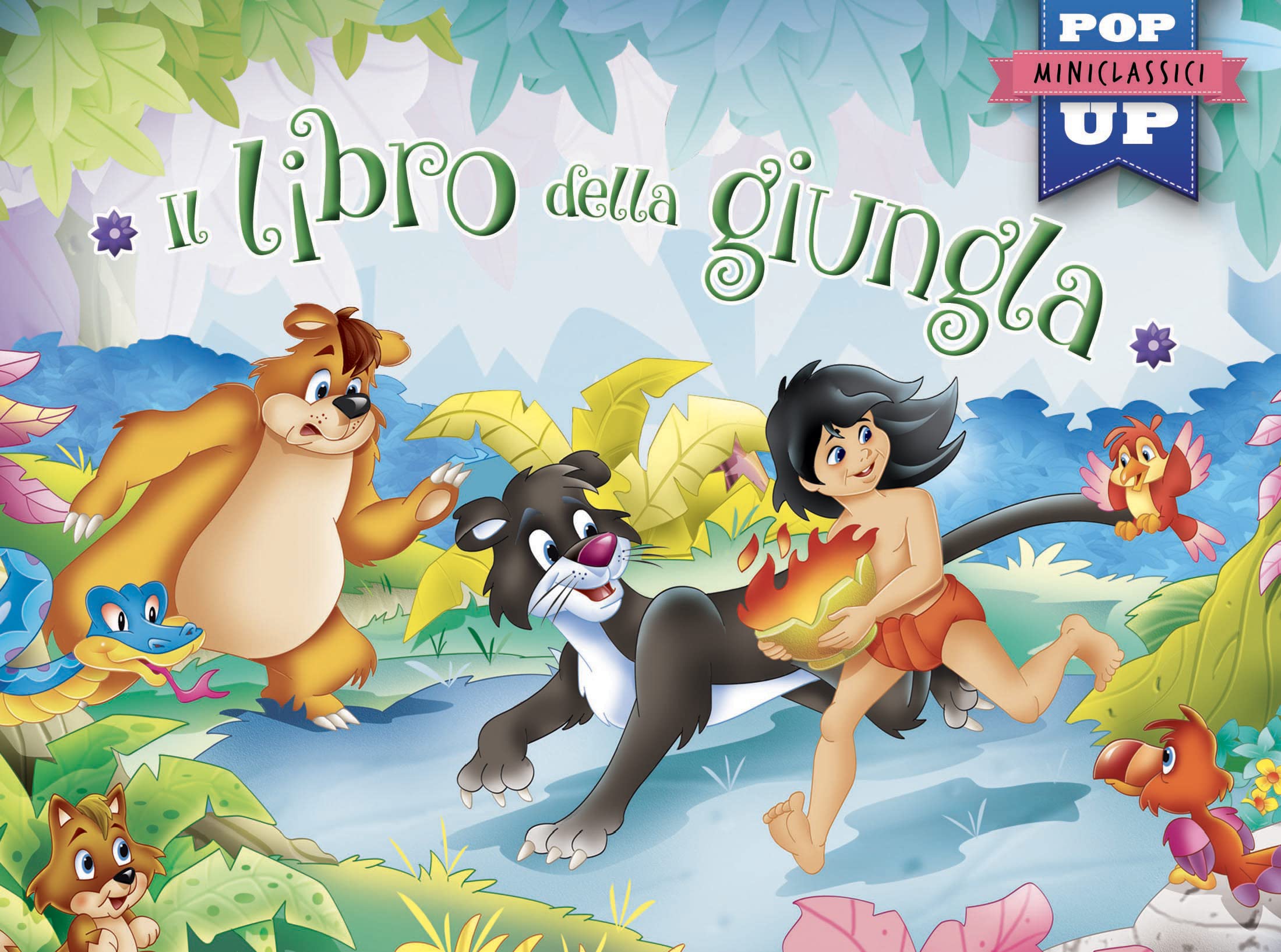 Il libro della giungla. Pop-up miniclassici book
