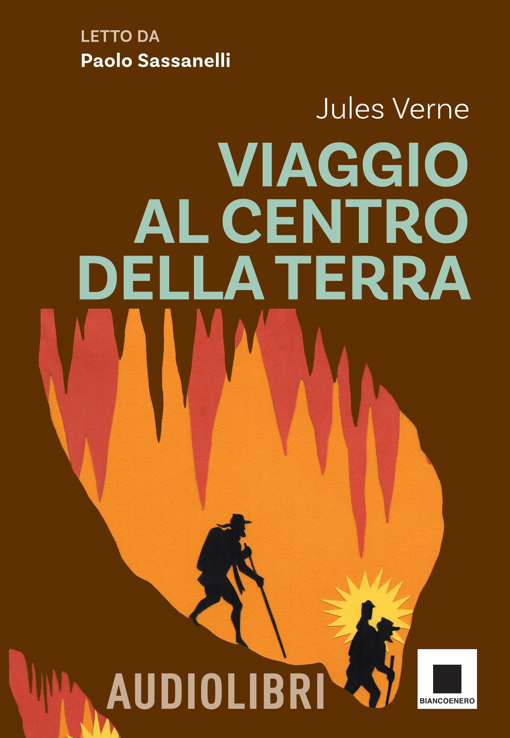 Viaggio al centro della terra letto da Paolo Sassanelli. Ediz. ad alta leggibilità. Con QR code per audiolibro book