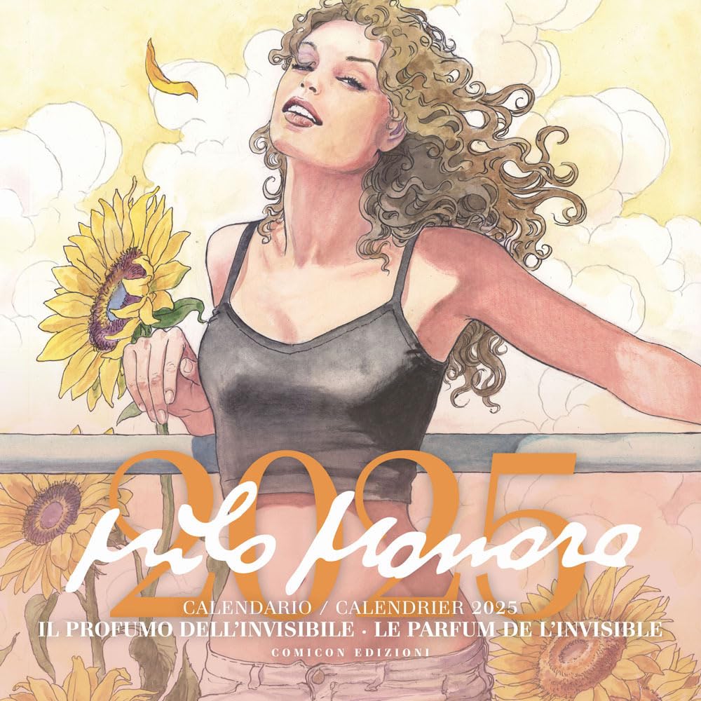 Milo Manara. Il profumo dell'invisibile. Calendario 2025 book