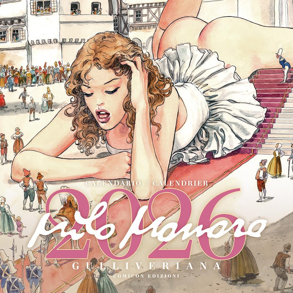 Milo Manara. Gulliveriana. Calendario 2026 book