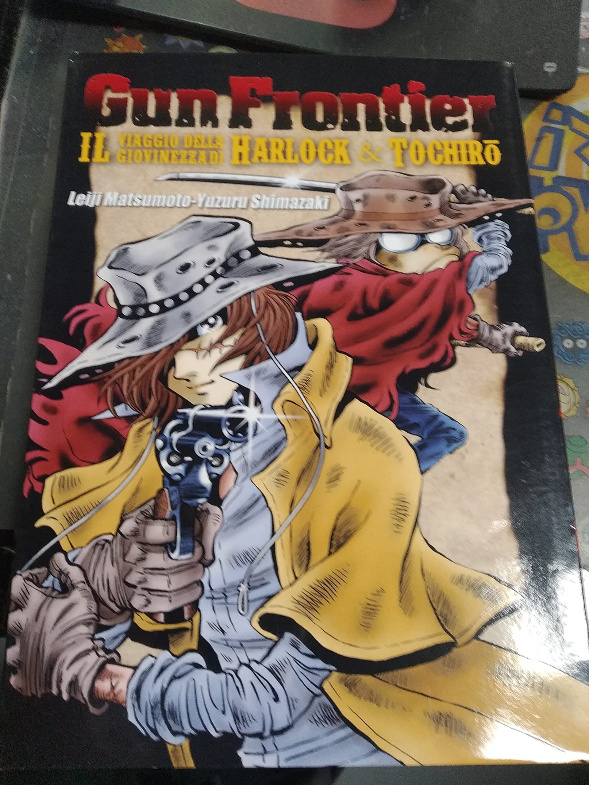 Il viaggio della giovinezza di Harlock & Tochiro. Gun Frontier book