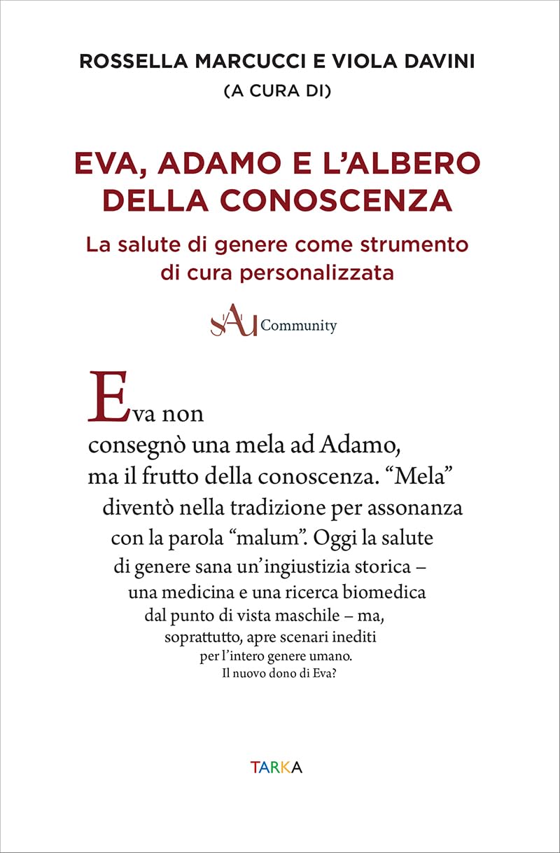 Eva, Adamo e l'albero della conoscenza. La salute di genere come strumento di cura personalizzata book