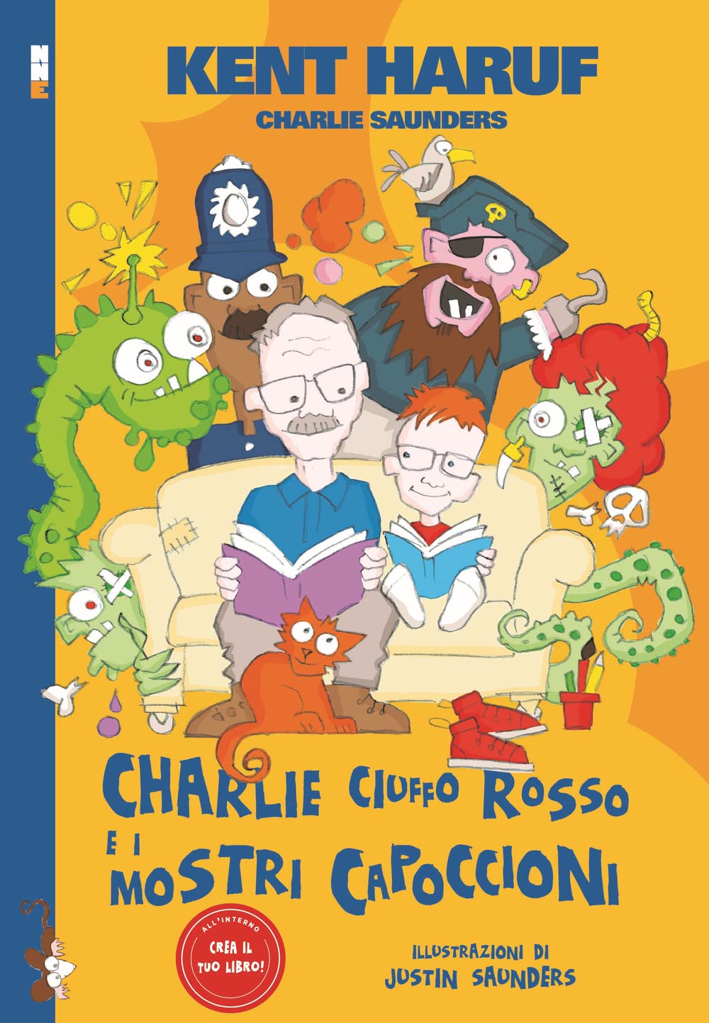 Charlie Ciuffo Rosso e i mostri capoccioni book