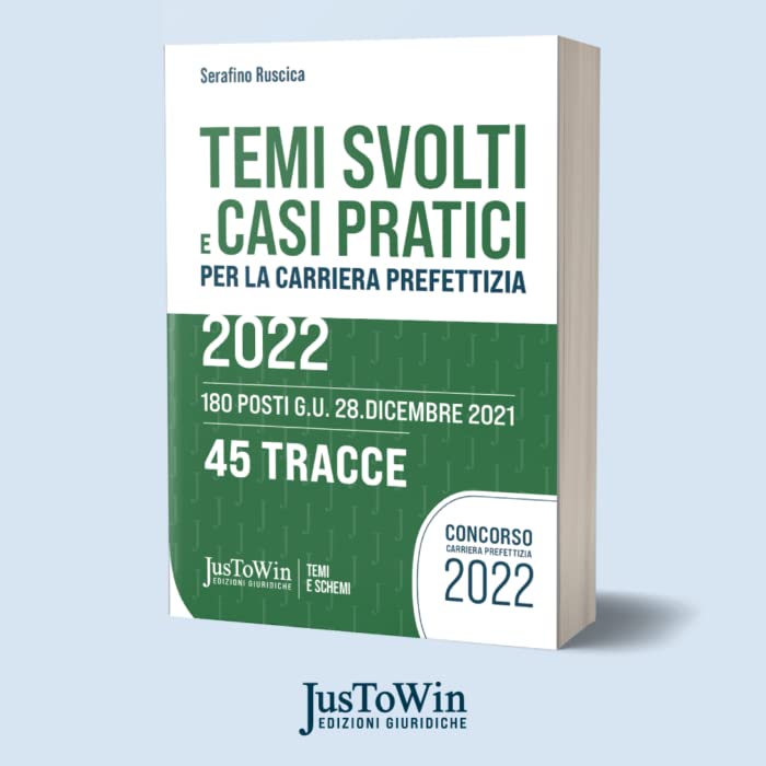 Temi svolti e casi pratici per la carriera prefettizia 2022 book