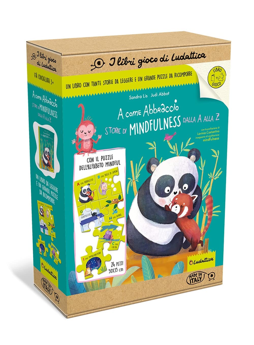 A come abbraccio. 26 storie di mindfulness. Ediz. a colori. Con puzzle book
