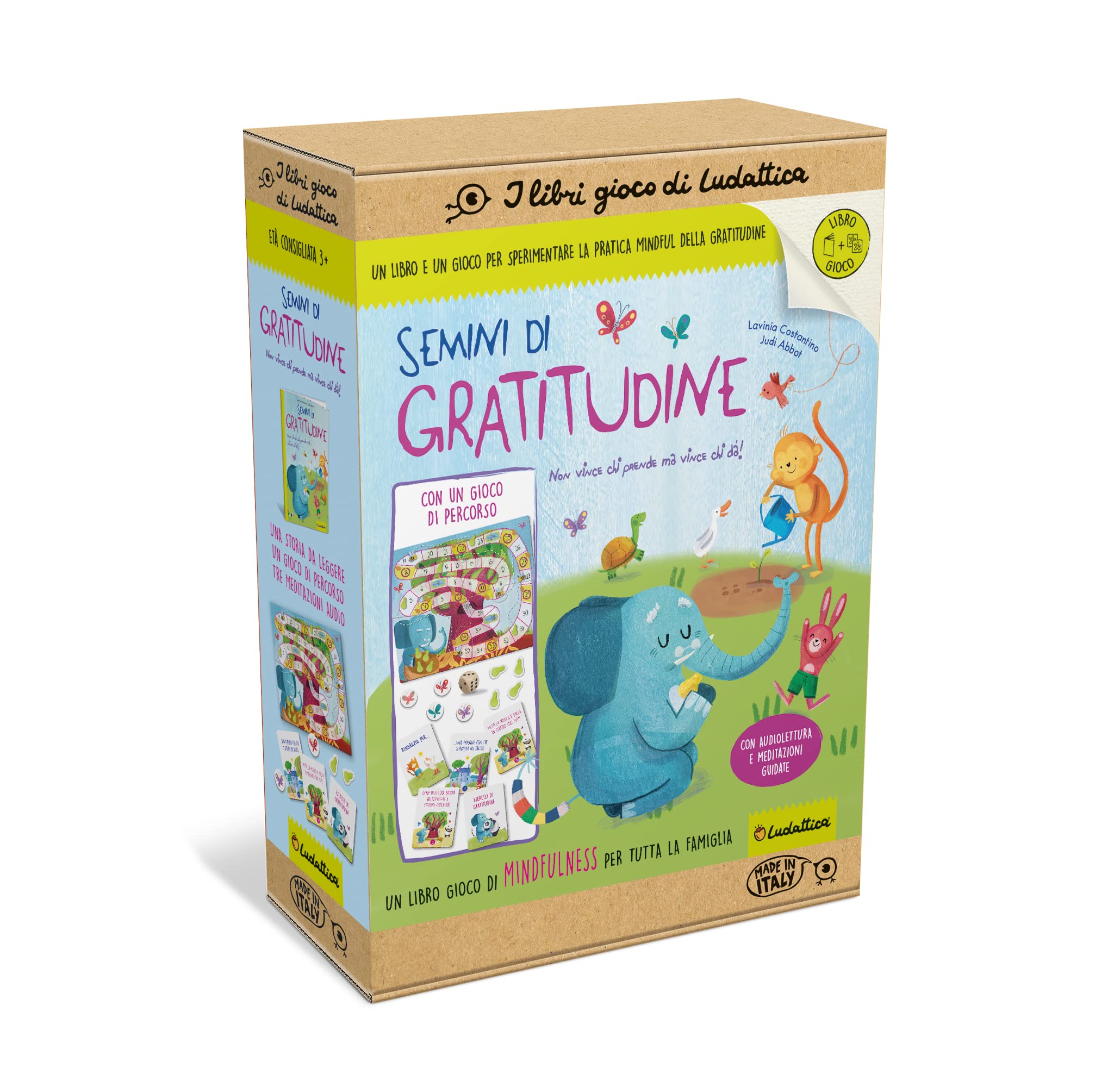 Semini di gratitudine. Un libro gioco di mindfulness per tutta la famiglia. Ediz. a colori. Con Gioco book