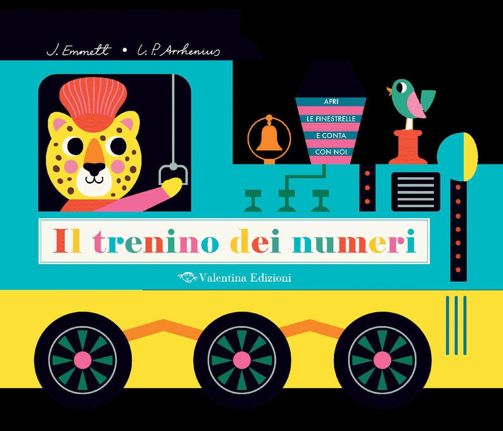 Il trenino dei numeri. Ediz. a colori book