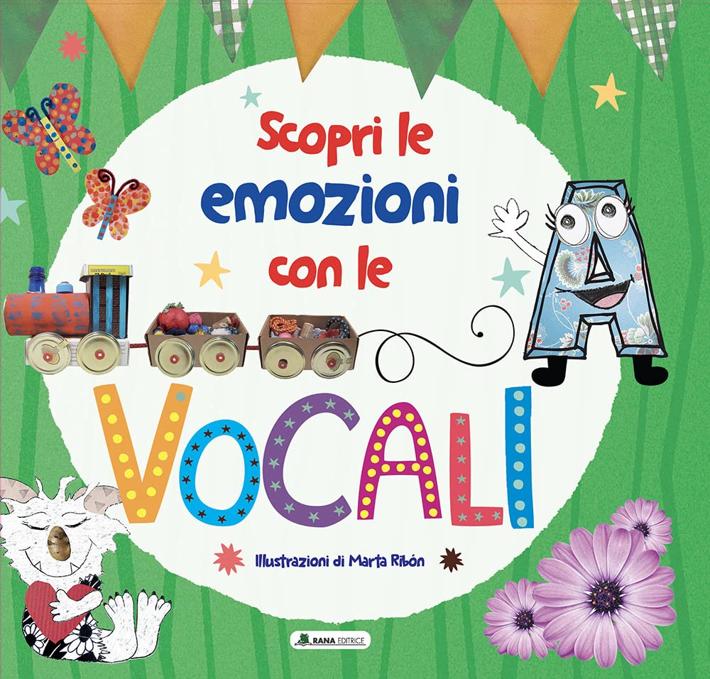 Scopri le emozioni con le vocali. Ediz. a colori book