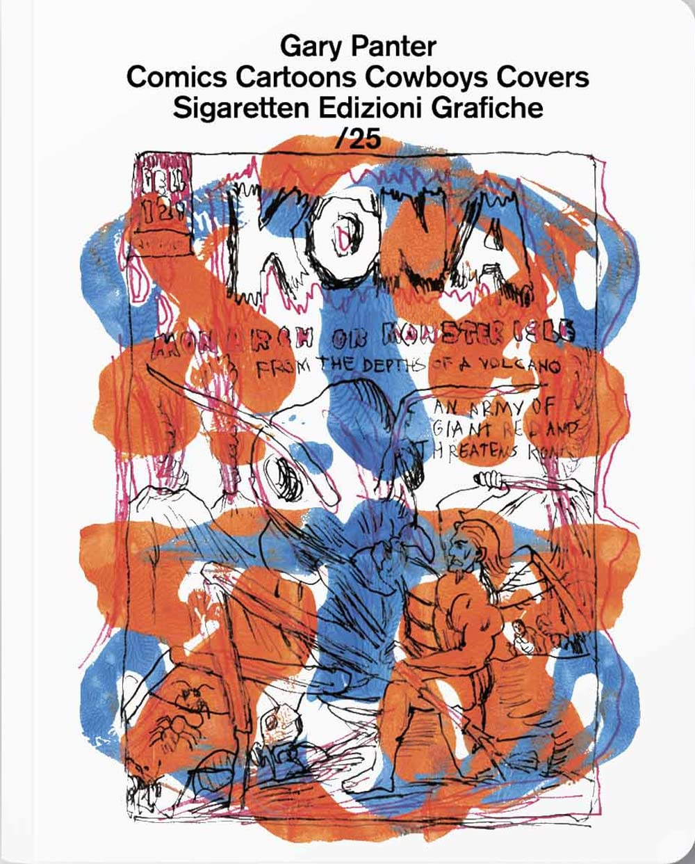 Sigaretten 25 Gary Panter - Comics cartoons cowboys covers book