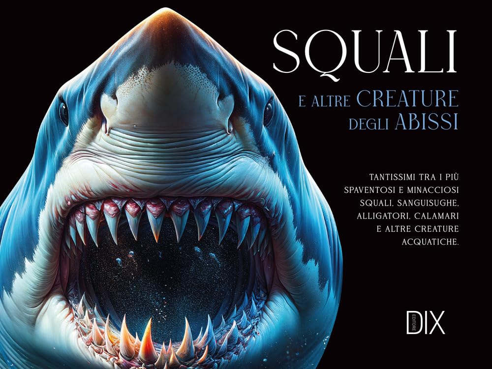 Squali e altre creature degli abissi. Ediz. a colori book