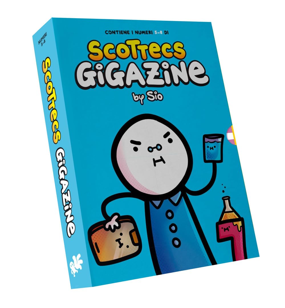 Scottecs Gigazine. Cofanetto 2 (Vol. 5-8) Cartoons