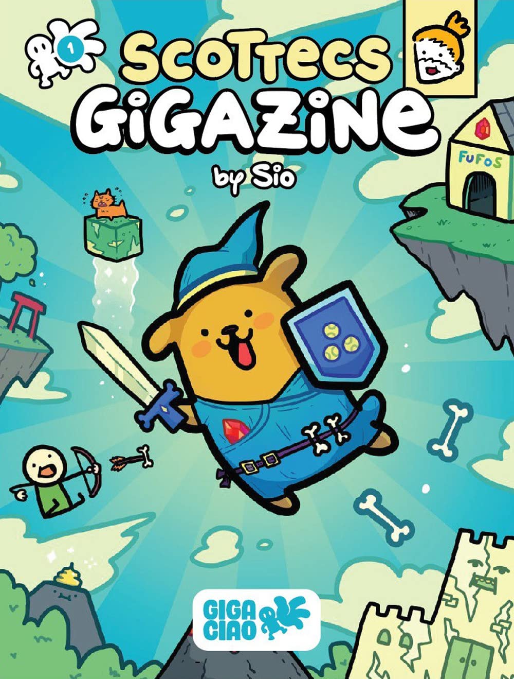 Scottecs Gigazine. Tears of the kingdog (Vol. 1) book