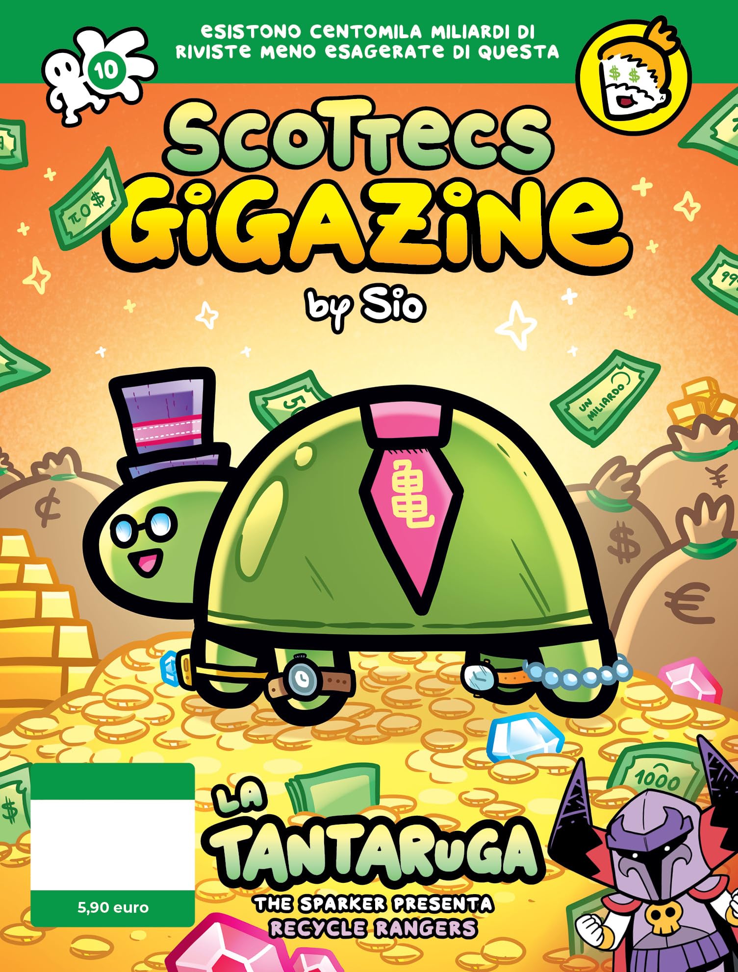 La tantaruga. Scottecs Gigazine (Titolo venduto esclusivamente su Amazon, nelle fumetterie e in edicola) Books