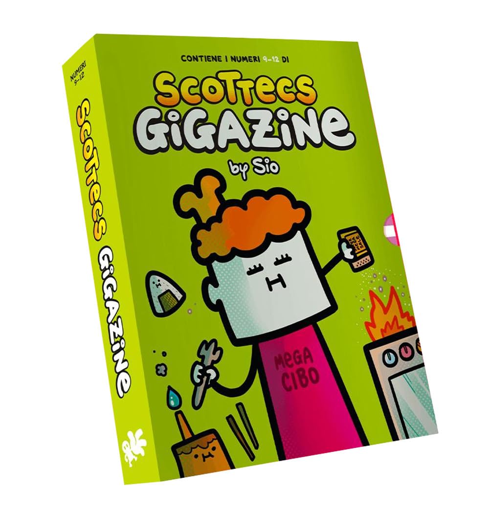 Scottecs Gigazine. Cofanetto 3 (Vol. 9-12) Cartoons