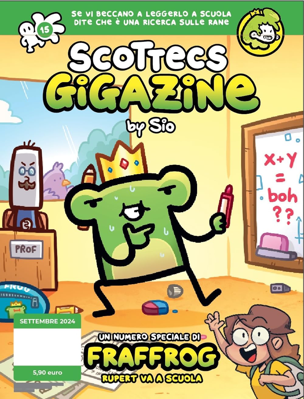 Scottecs Gigazine (Titolo venduto esclusivamente su Amazon, nelle fumetterie e in edicola). Speciale Fraffrog. Rupert va a scuola (Vol. 15) Books