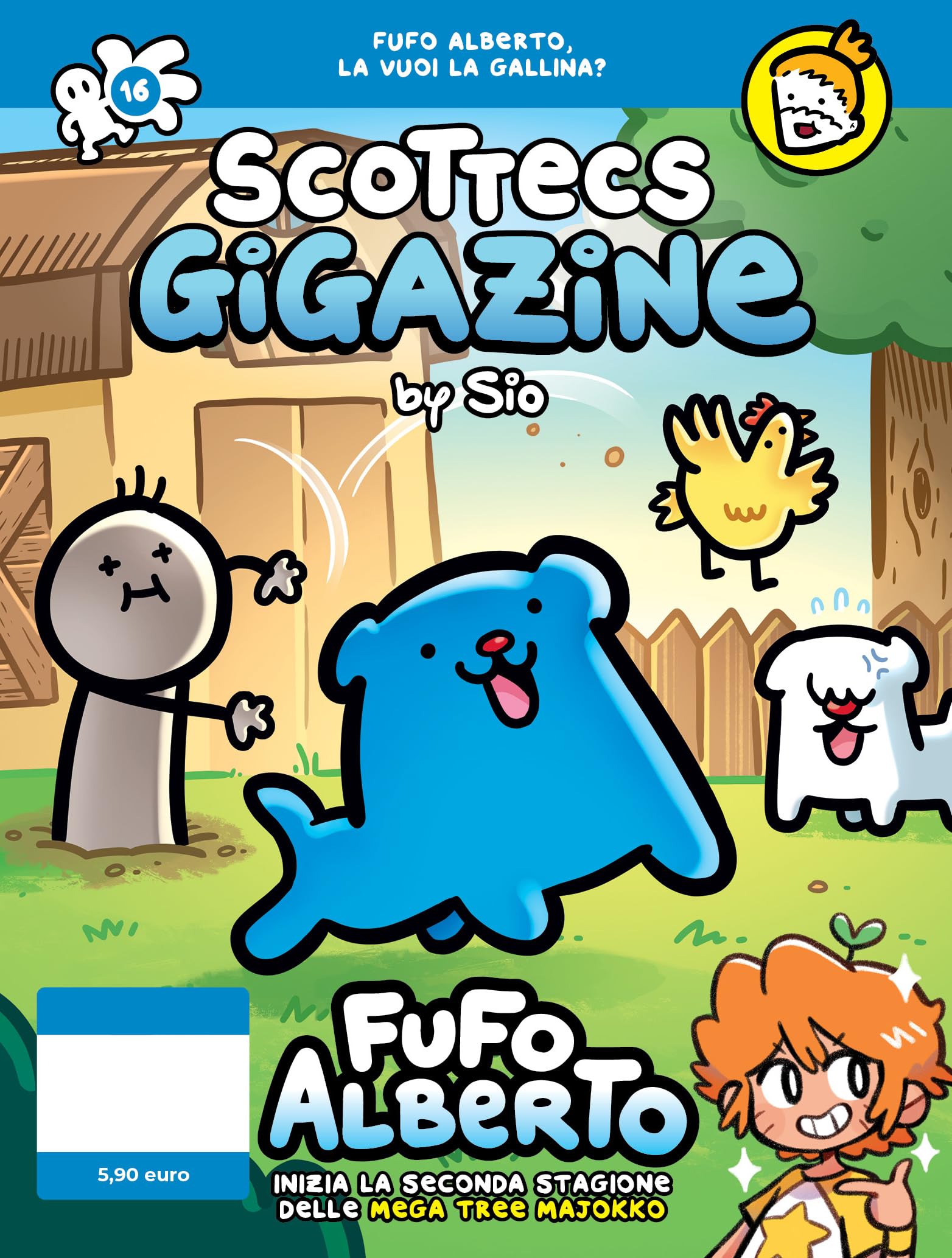 Scottecs Gigazine (Titolo venduto esclusivamente su Amazon, nelle fumetterie e in edicola). Nuova ediz.. Fufo Alberto (Vol. 16) Books