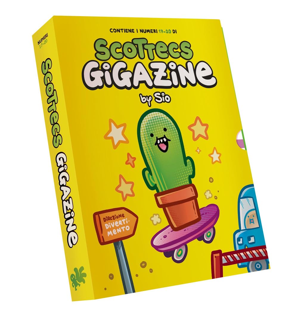 Scottecs Gigazine. Cofanetto 5 (Vol. 17-20) book