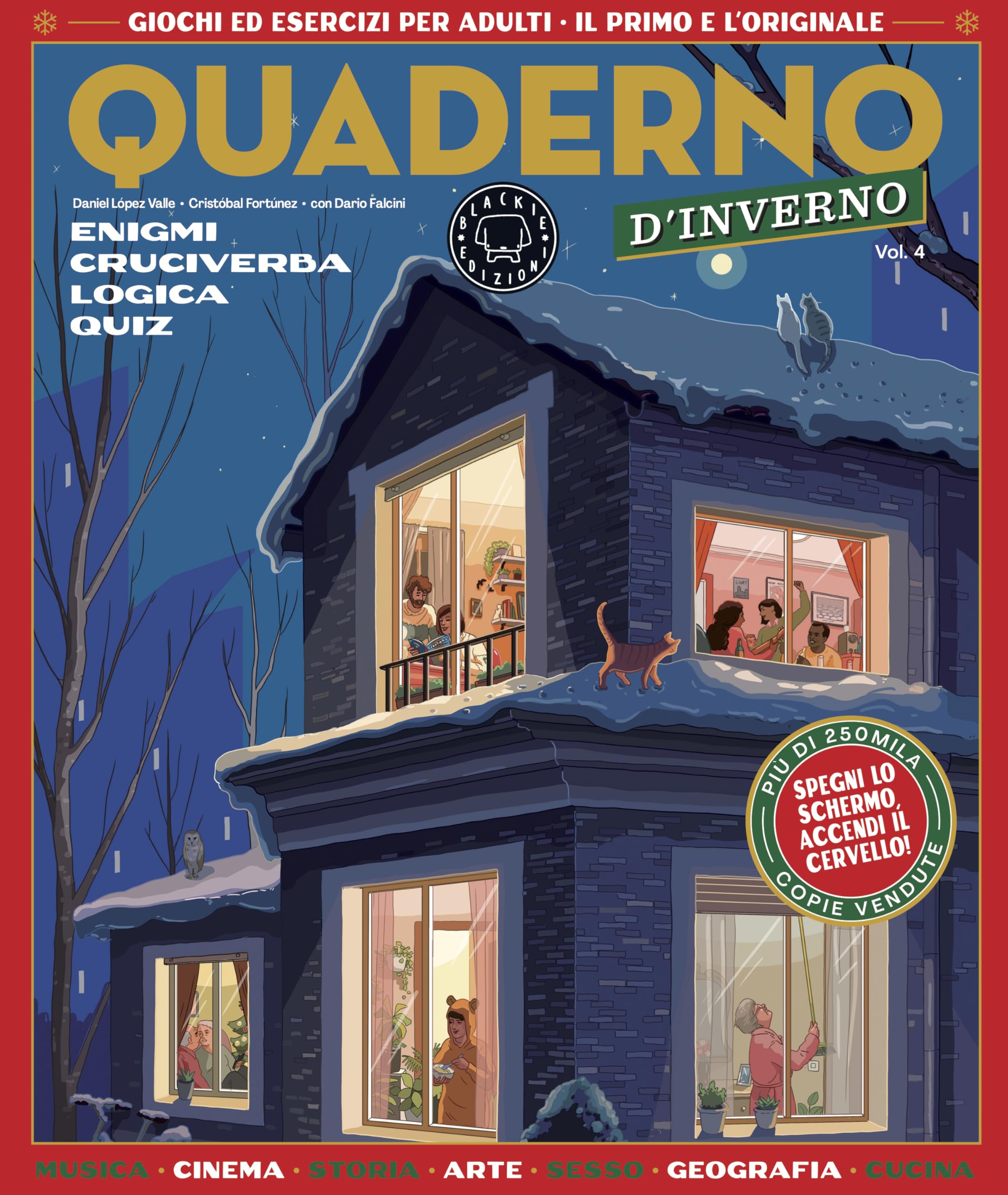 Quaderno di inverno. Giochi ed esercizi per adulti (Vol. 4) Leisure & Fun