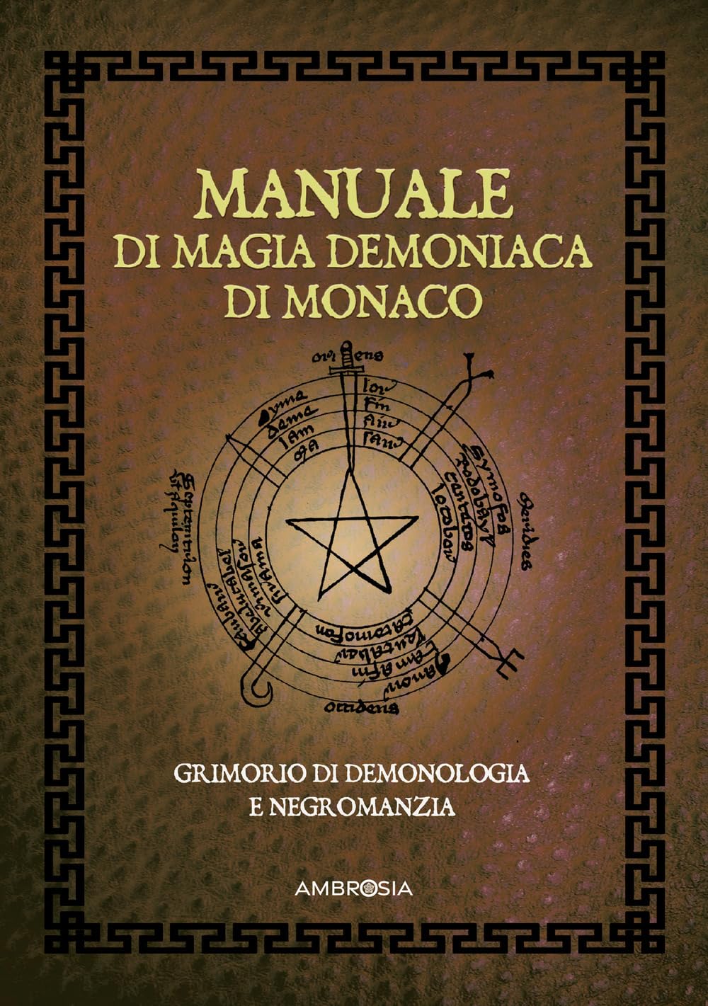 Manuale di magia demoniaca di Monaco book