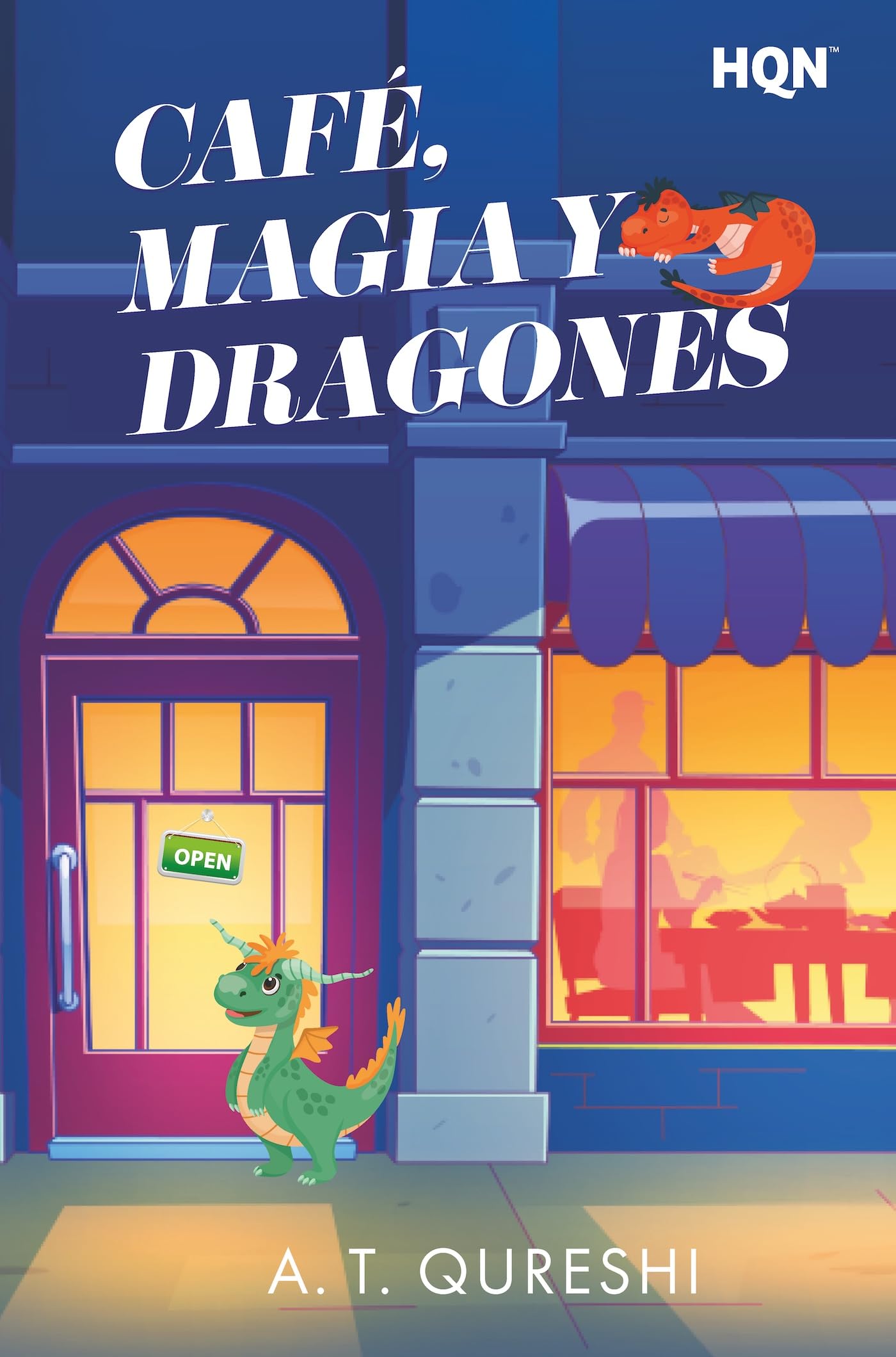 Café, magia y dragones: La adorable novela romántica de fantasía que necesitas para 2025 book