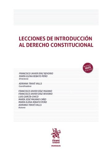Lecciones de introducción al Derecho Constitucional book