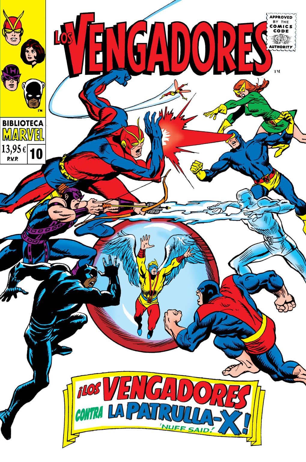 Biblioteca marvel los vengadores 10. 1968: the avengers 52-55, the x-men 45, marvel super-heroes 17, Manga