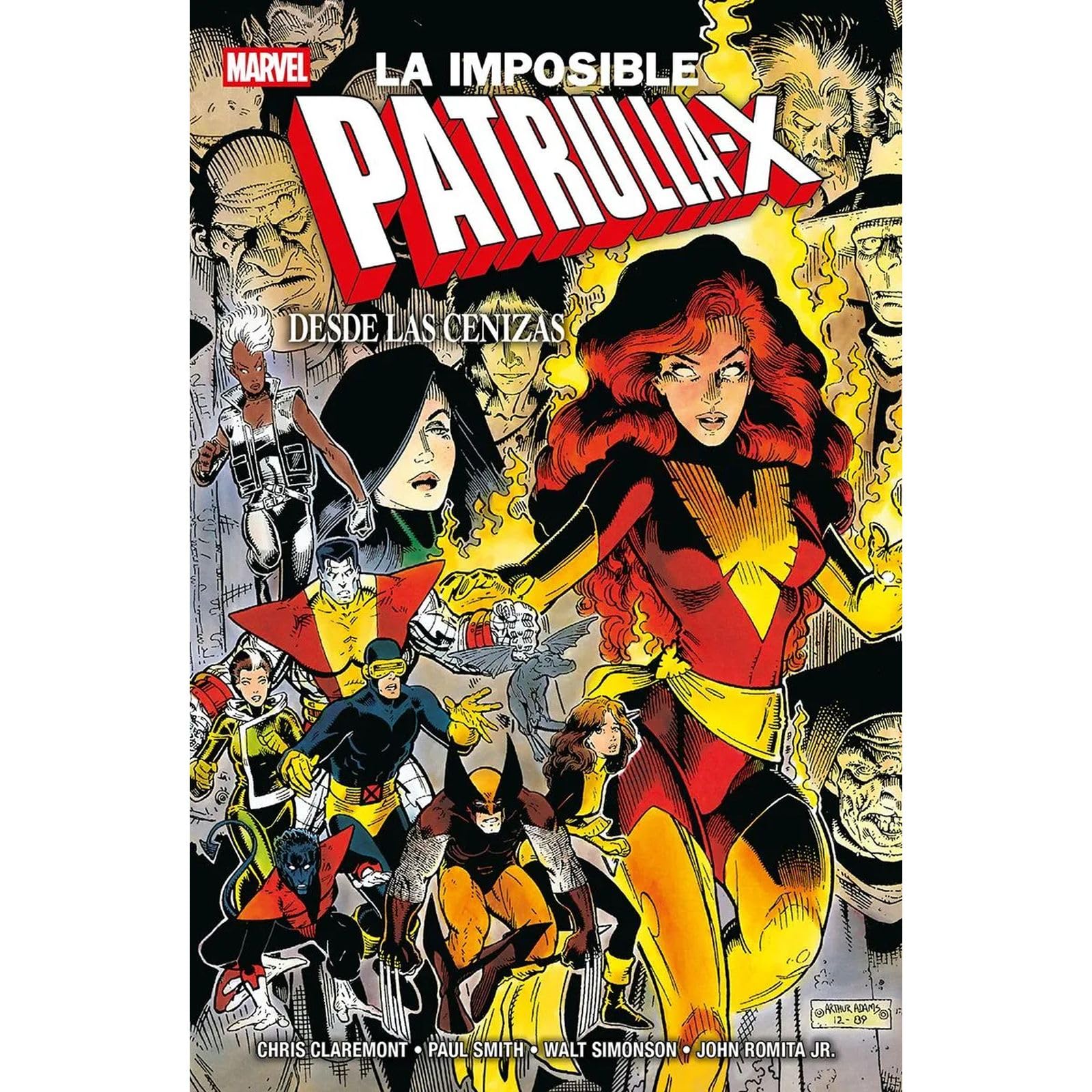 Marvel essentials n.28. la imposible patrulla-x. desde las cenizas book