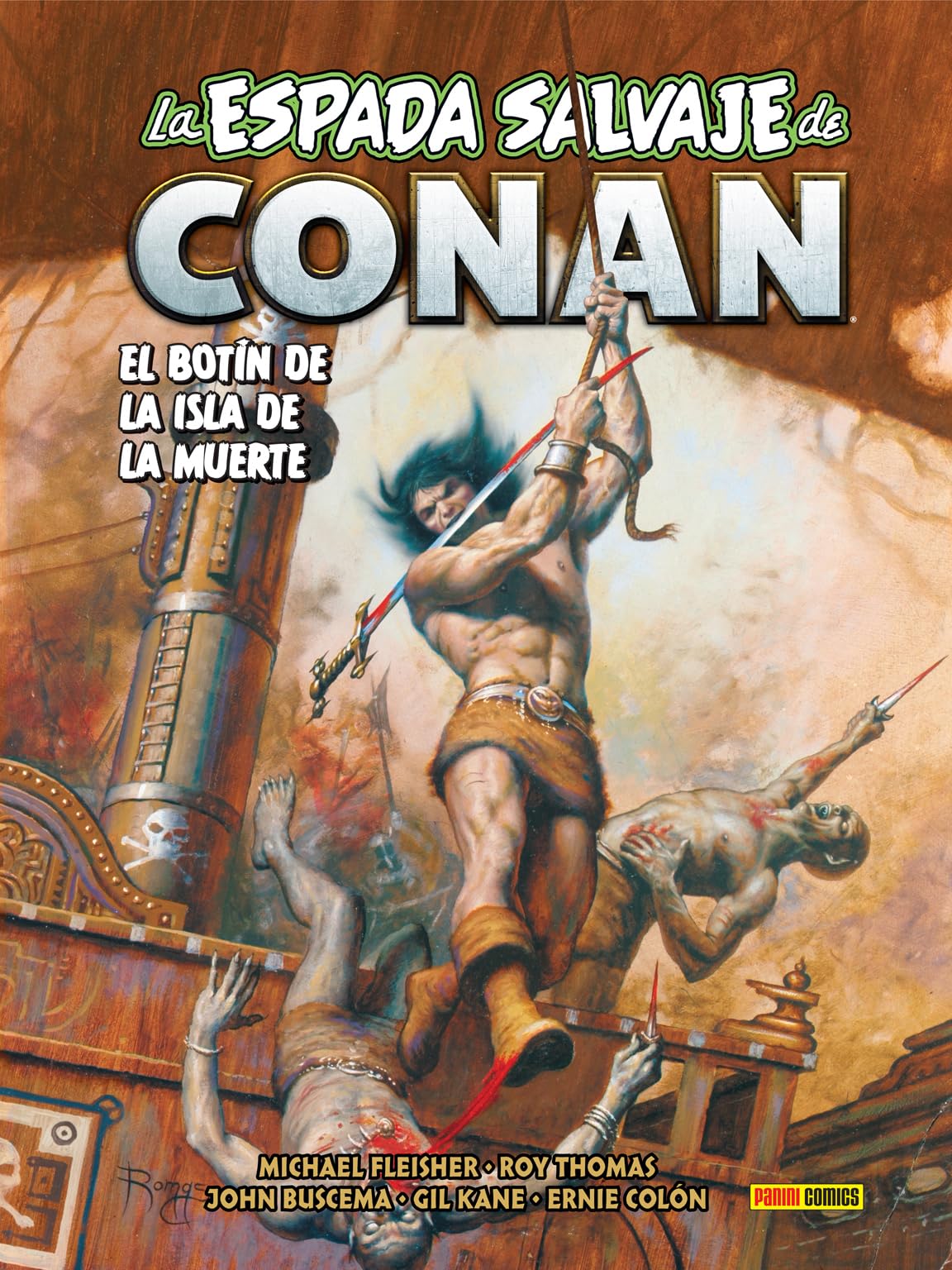 Biblioteca conan la espada salvaje de conan n.21. el botín de la isla de la muerte book