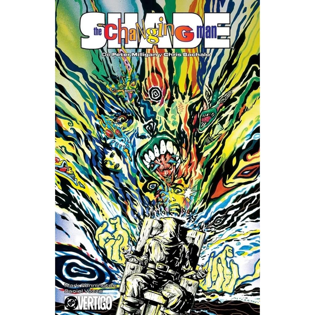 Shade, the changing man de peter milligan y chris bachalo 1 book