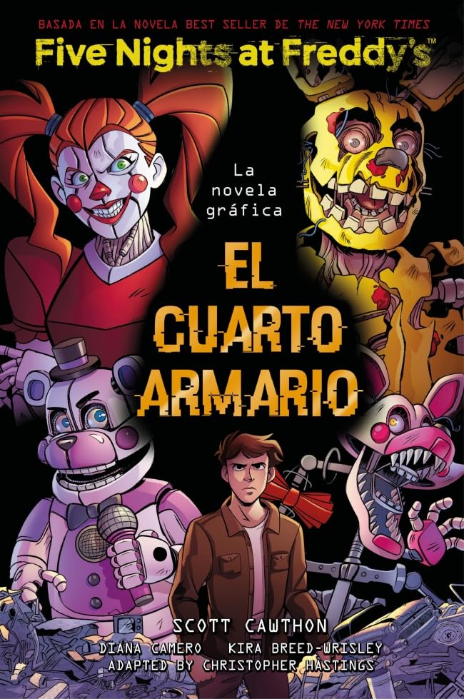 Five Nights At Freddy's. La novela gráfica - El cuarto armario book