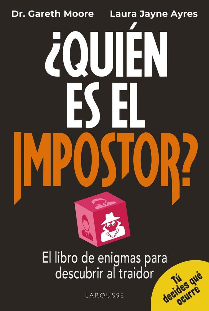 Quién es el impostor: El libro de enigmas para descubrir al traidor book