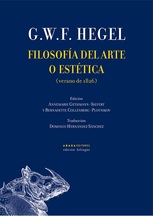Filosofía del arte o estética book