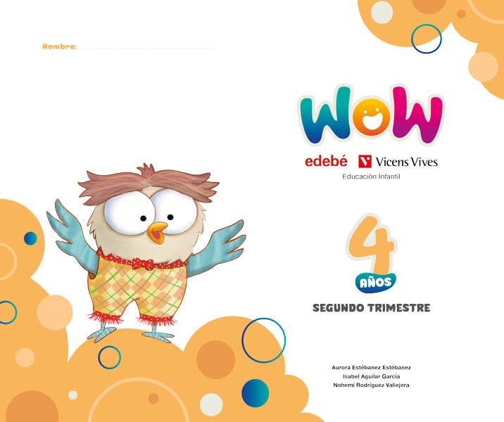 Proyecto WOW 4 años carpeta 2 trimestre book