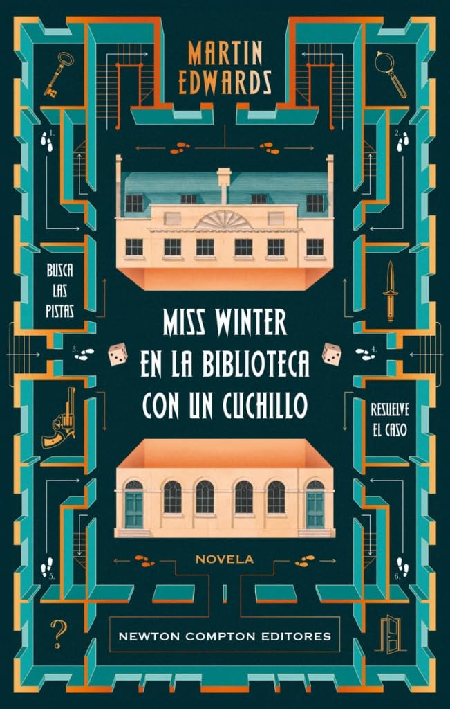 Miss Winter en la biblioteca con un cuchillo book