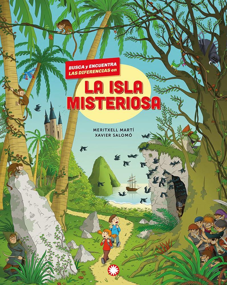 Busca y encuentra las diferencias en la isla misteriosa book